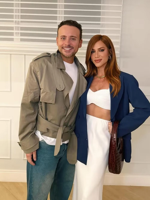 Leo Fuchs e Giovanna Ewbank por Reprodução