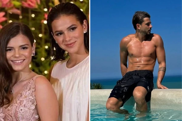 Luana Maia, Bruna Marquezine e Lucca Picon