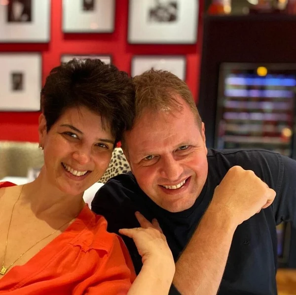 Mariana Godoy e Dalcides Biscalquin por Reprodução/Redes Sociais 