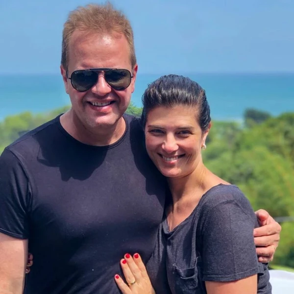 Mariana Godoy e Dalcides Biscalquin por Reprodução/Redes Sociais 