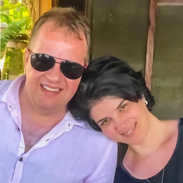 Mariana Godoy e Dalcides Biscalquin por Reprodução/Redes Sociais 