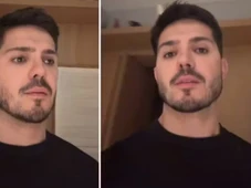 Imagem - Igor Cosso vive pânico ao ter porta de casa forçada por estranho: 'Tem um ladrão no prédio'