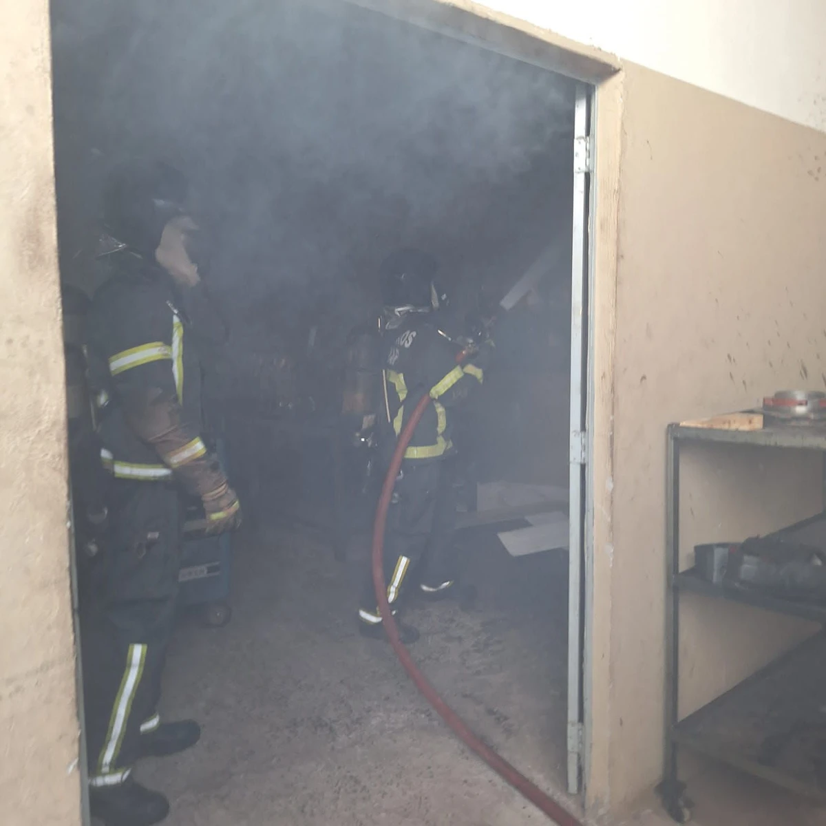 Incêndio em Luís Eduardo Magalhães por Divulgação/ Corpo de Bombeiros