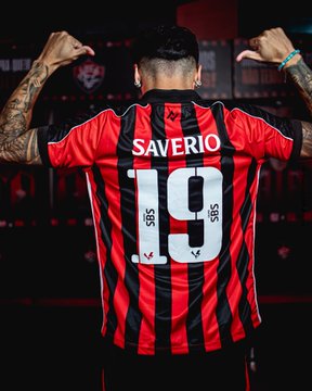 Kike Saverio, novo reforço do Vitória  por Victir Ferreira/EC Vitória