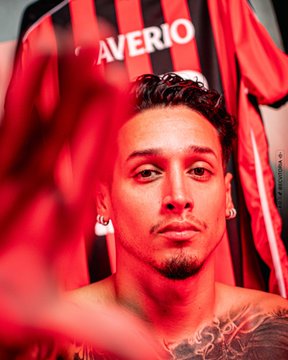 Kike Saverio, novo reforço do Vitória  por Victir Ferreira/EC Vitória