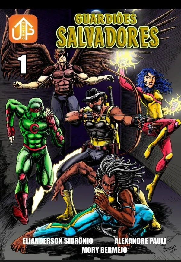 Série de HQs Guardiões Salvadores chega ao 4º número e já disputa prêmios 