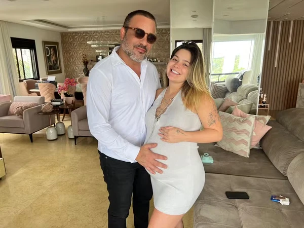 Viih Tube e o pai, Fabiano Moraes por Reprodução