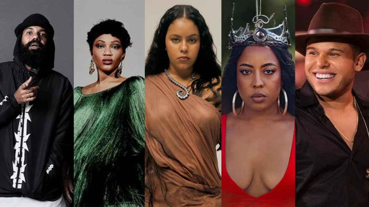 Baianos indicados ao Grammy Latino 2025
