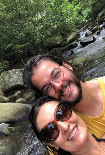 Fátima Bernardes e Túlio Gadelha por Reprodução / Instagram