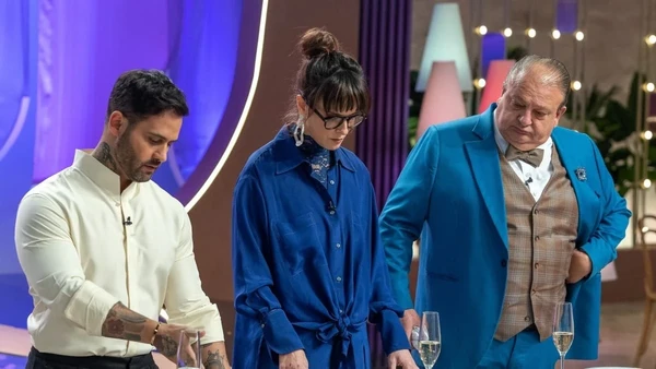 Jurados provam receita no MasterChef Confeitaria 2025