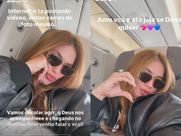 Virginia Fonseca retornou à Espanha por Reprodução/Instagram