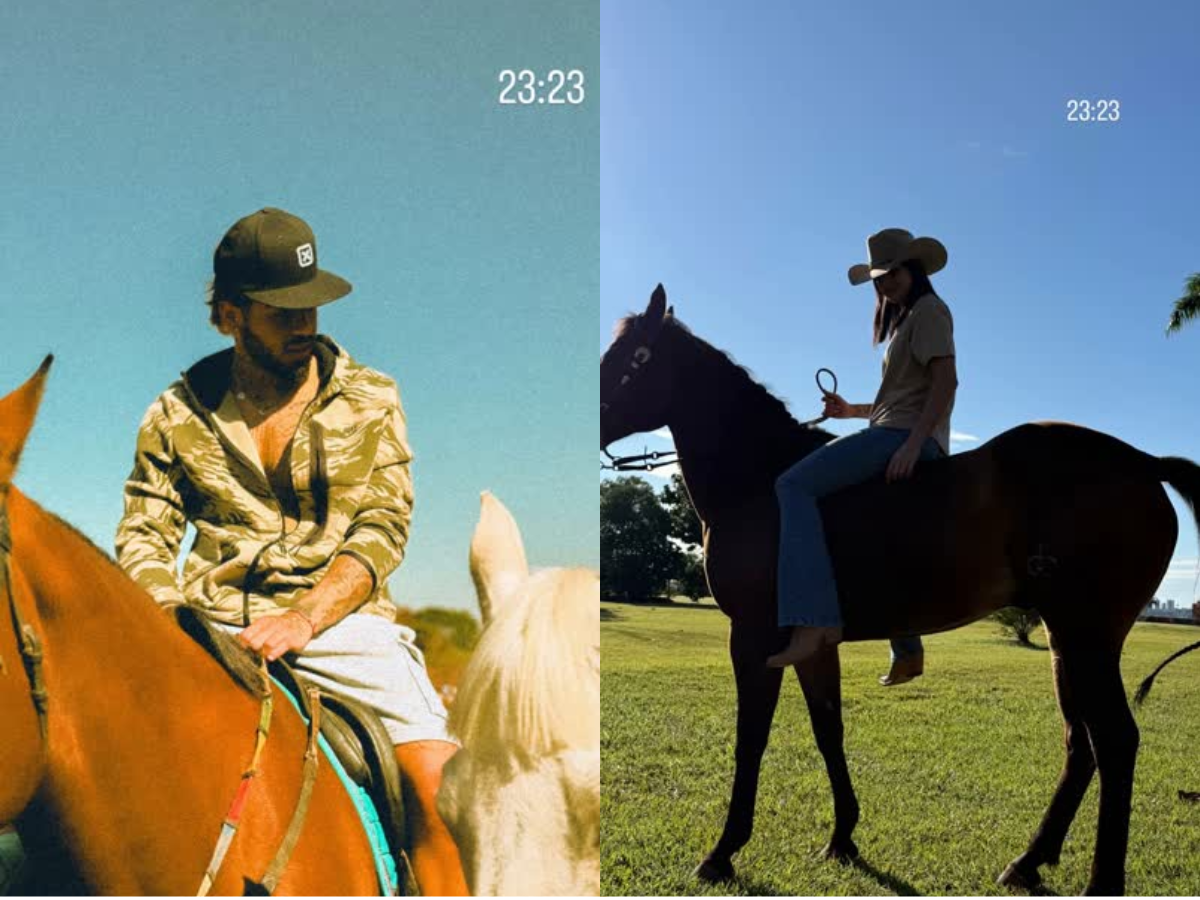 Zé Felipe e Ana Castela fizeram publicações parecidas por Reprodução