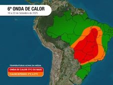 Imagem - Onda de calor com temperaturas de 40 °C começa na Bahia e outros dez estados
