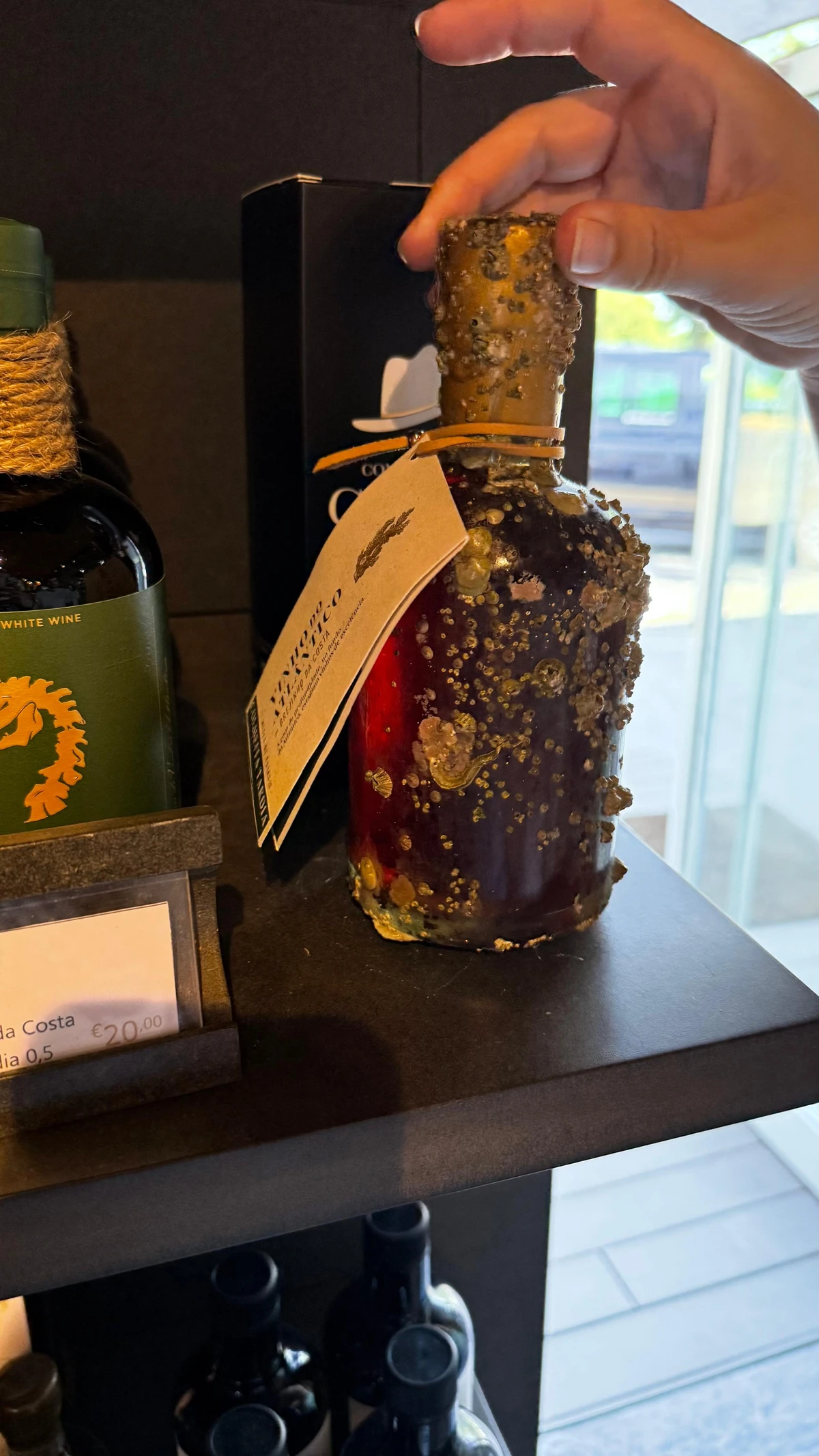 Cada garrafa de Vinho do Atlântico é única por Fernanda Varela/CORREIO