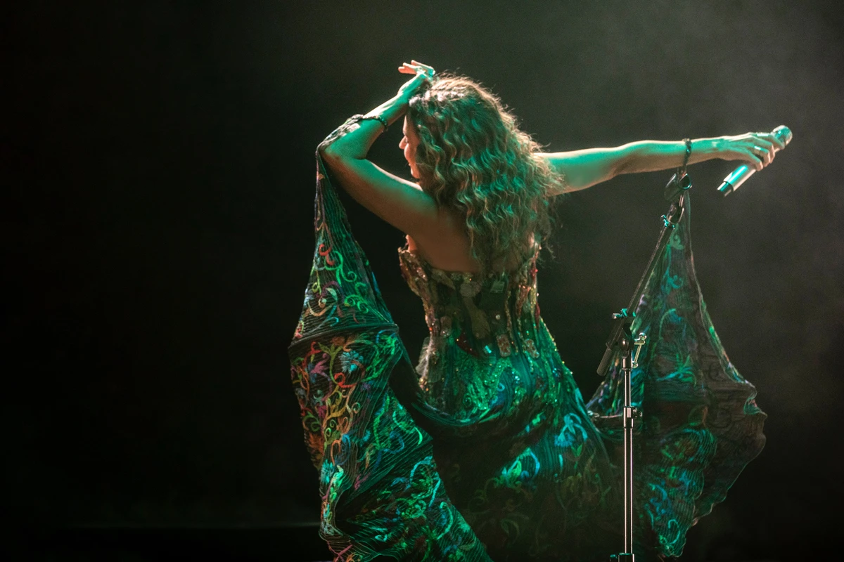 Daniela no show "Uma CHICA" de Brasília, em agosto por Célia Santos/Divulgação