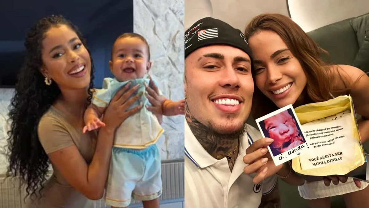 Lorena Maria diz que Rás, seu filho com MC Daniel, tem duas madrinhas 