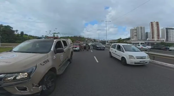 Tiroteio aconteceu na Avenida Bonocô