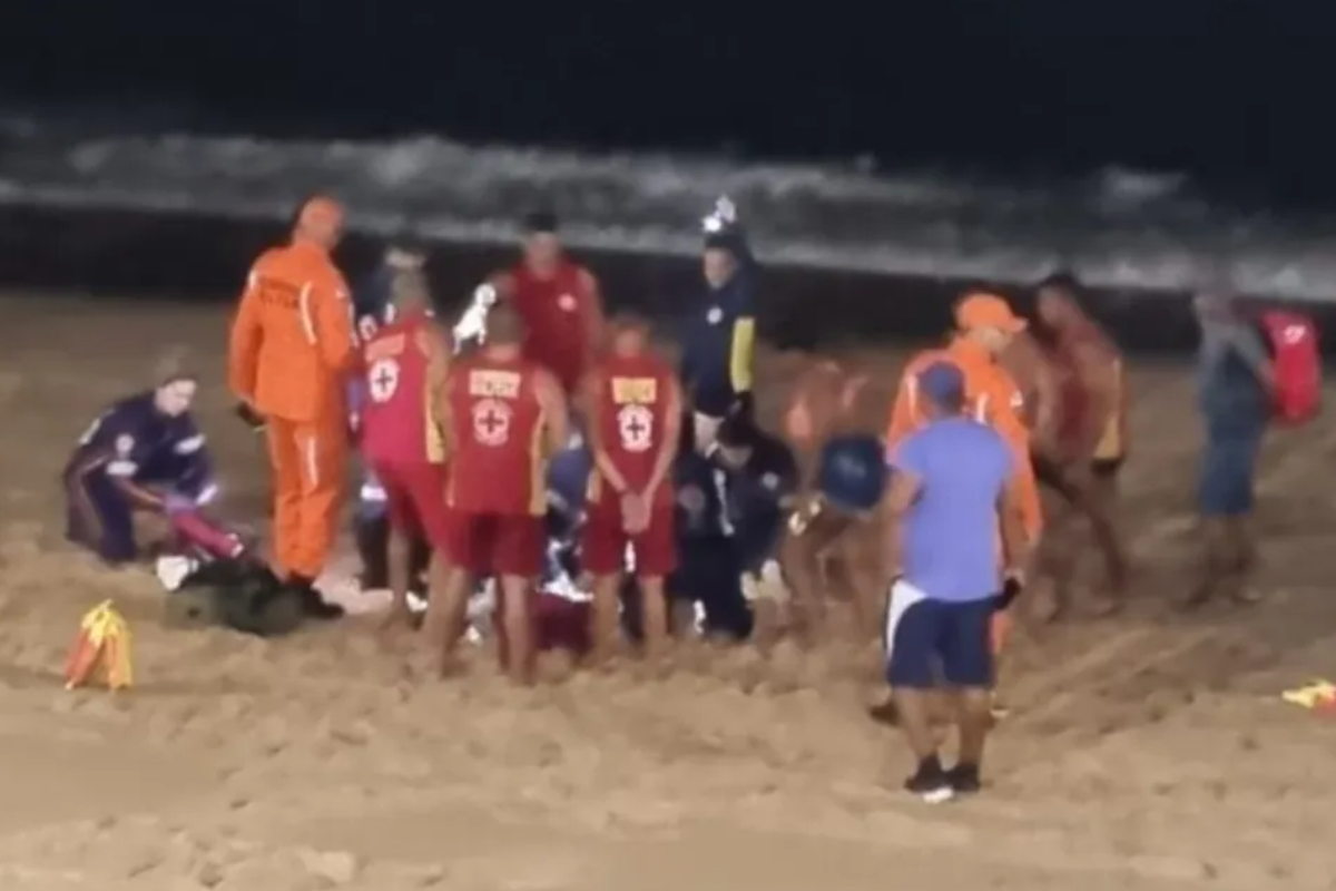 Homem morreu após se afogar em uma praia do Rio Vermelho no dia 18 de setembro por Reprodução/ Redes sociais
