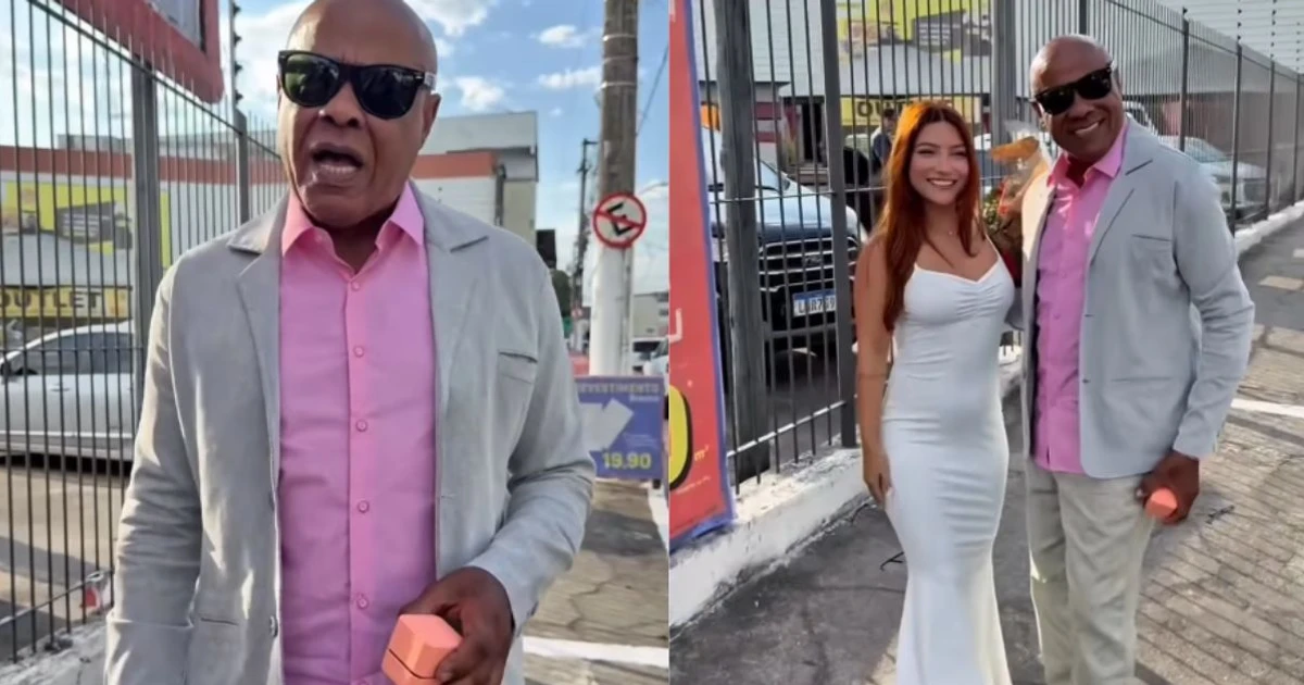 Imagem - Kid Bengala pede jovem de 21 anos em casamento e surpreende: ‘Grande também no amor’