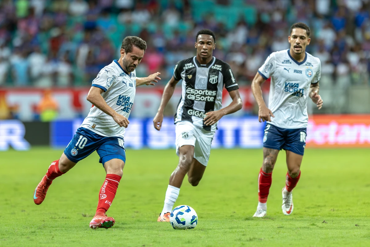 Bahia derrotou o Ceará por 1x0 no 1º turno