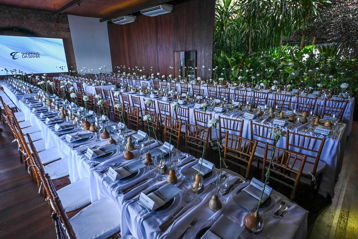 Decoração do evento
