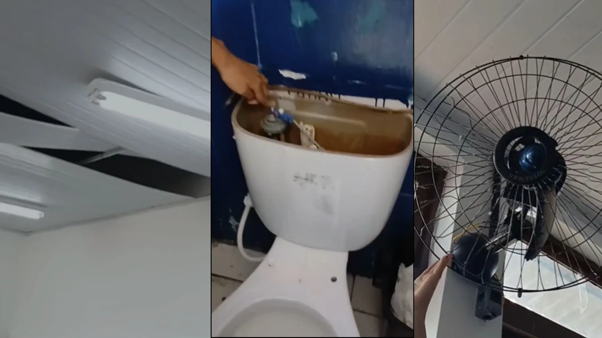 Denúncia de alunos foi publicada nas redes sociais