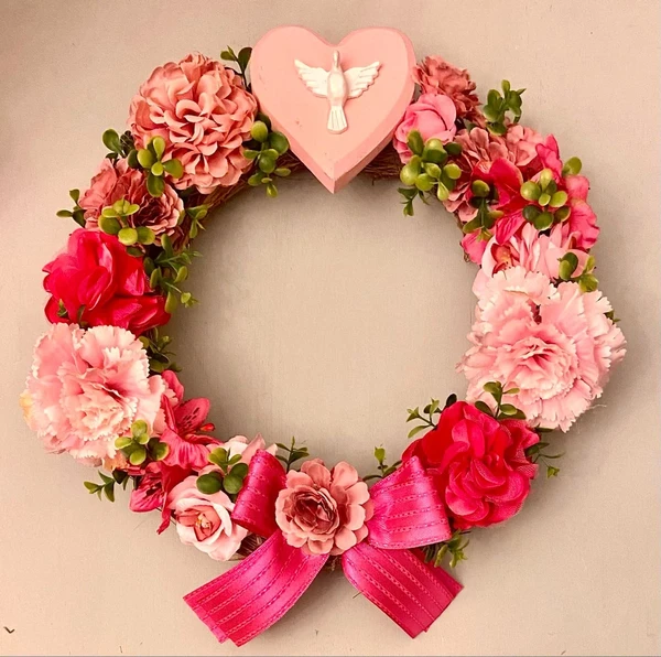 Guirlanda de flores por Reprodução