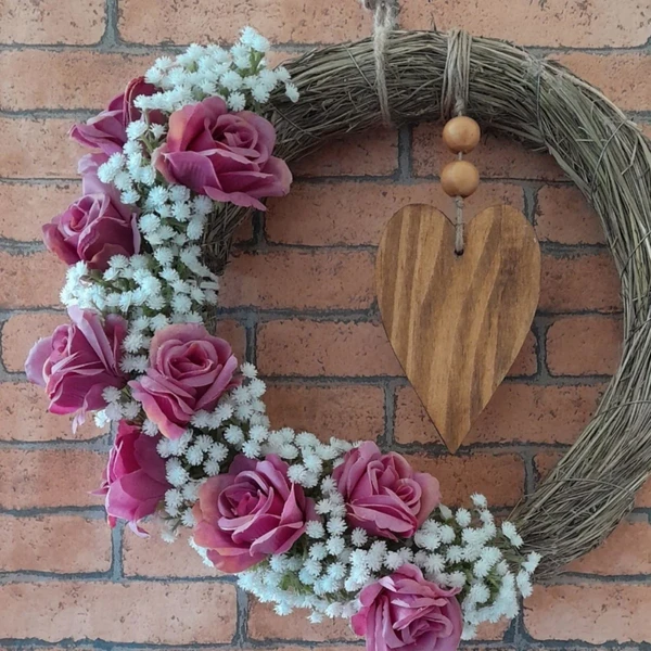 Guirlanda de flores por Reprodução