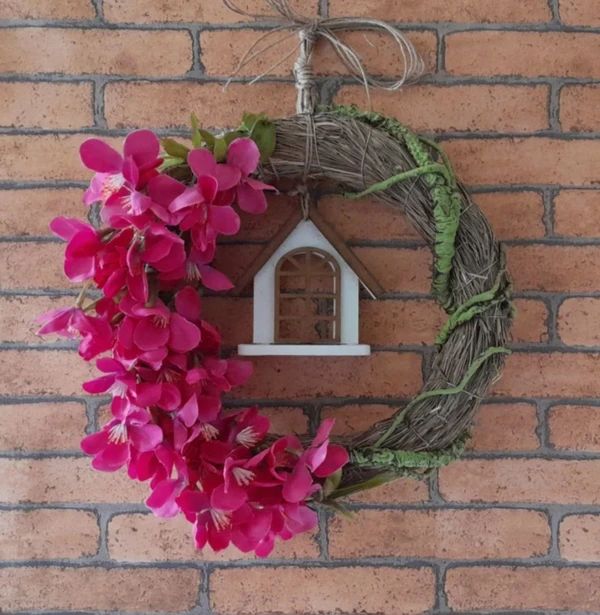 Guirlanda de flores por Reprodução