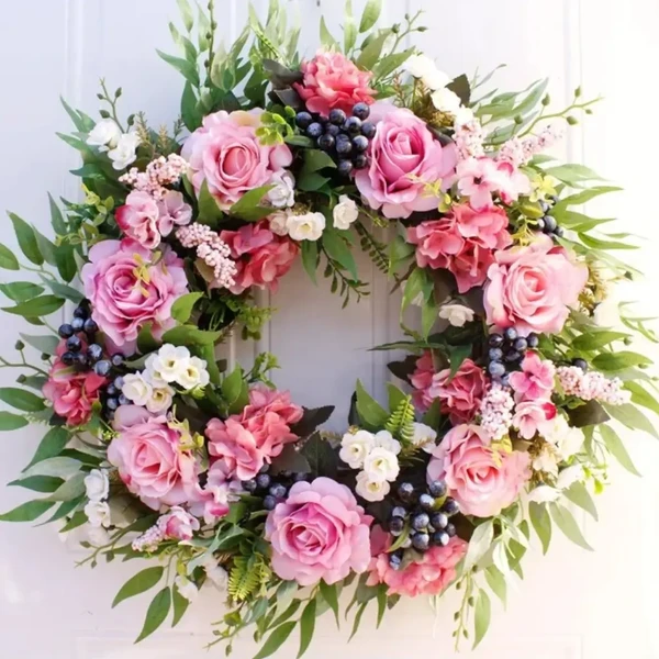 Guirlanda de flores por Reprodução