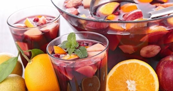 Ponche de frutas por Reprodução
