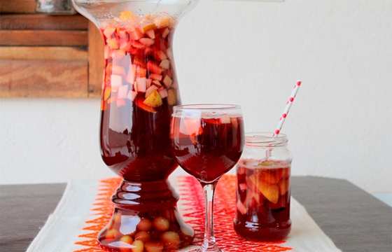 Ponche de frutas por Reprodução
