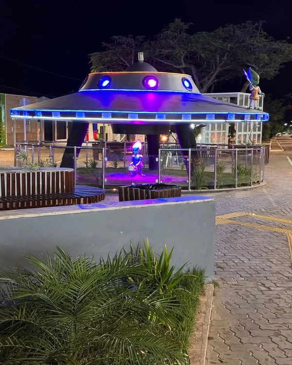 Praça Porto Cristal por Reprodução/ Instagram @emerson_paulo_imagens