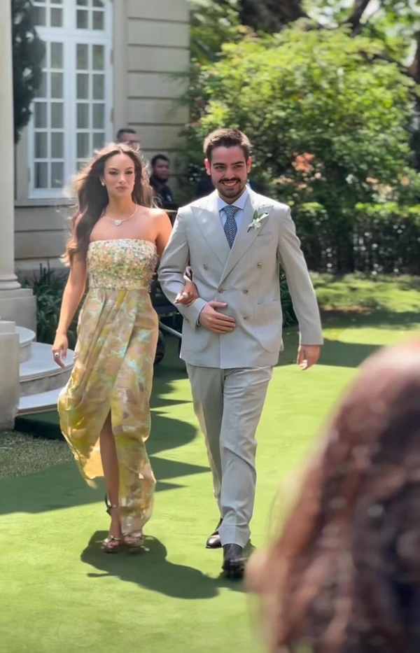 Casamento de Lara, filha de Faustão por Reprodução