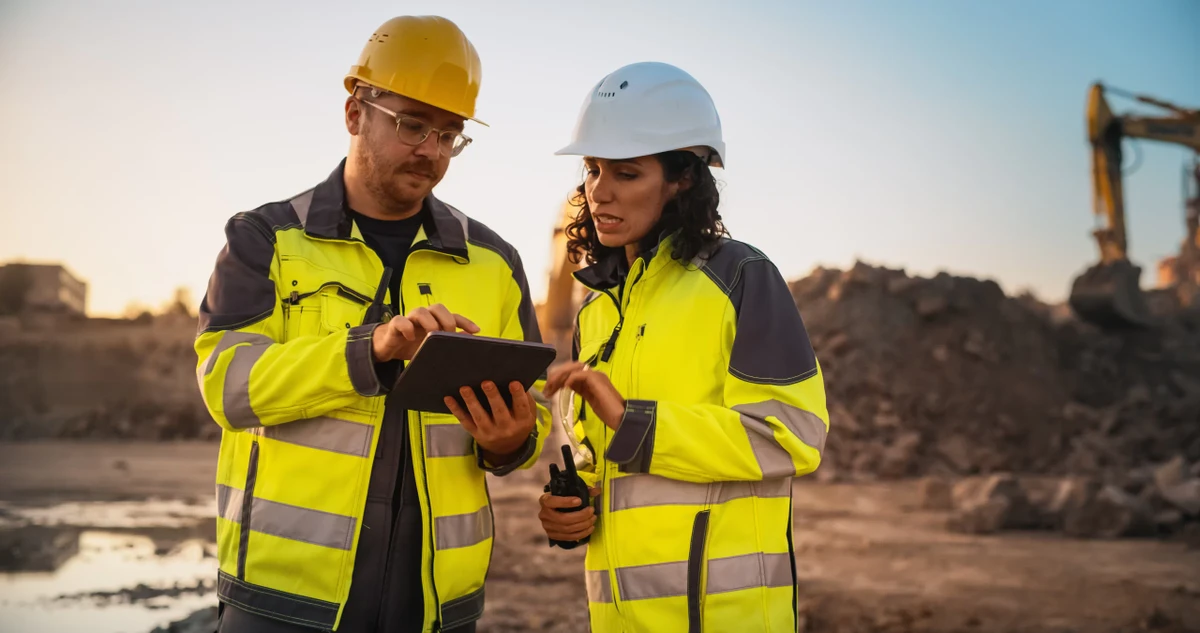 Engenharia Civil, construção, obras e pedreiros por Shutterstock