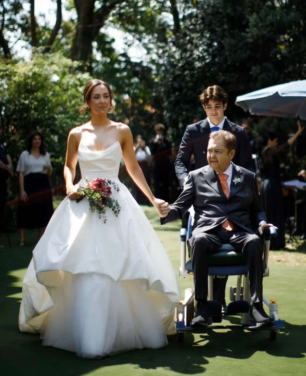 Casamento da filha de Faustão foi celebrado neste sábado (21) por Divulgação