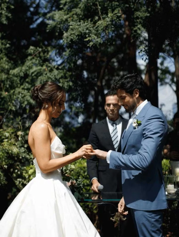 Casamento da filha de Faustão foi celebrado neste sábado (21) por Divulgação