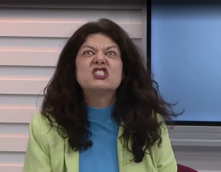 Gilda Nomacce no JMTV por Reproodução / Globoplay