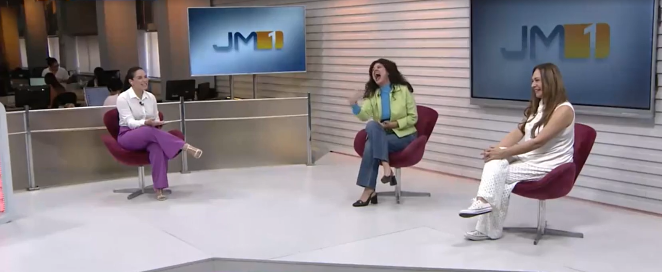 Gilda Nomacce no JMTV por Reproodução / Globoplay