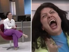 Imagem - Apresentadora explica se esperava gritão de entrevistada em telejornal