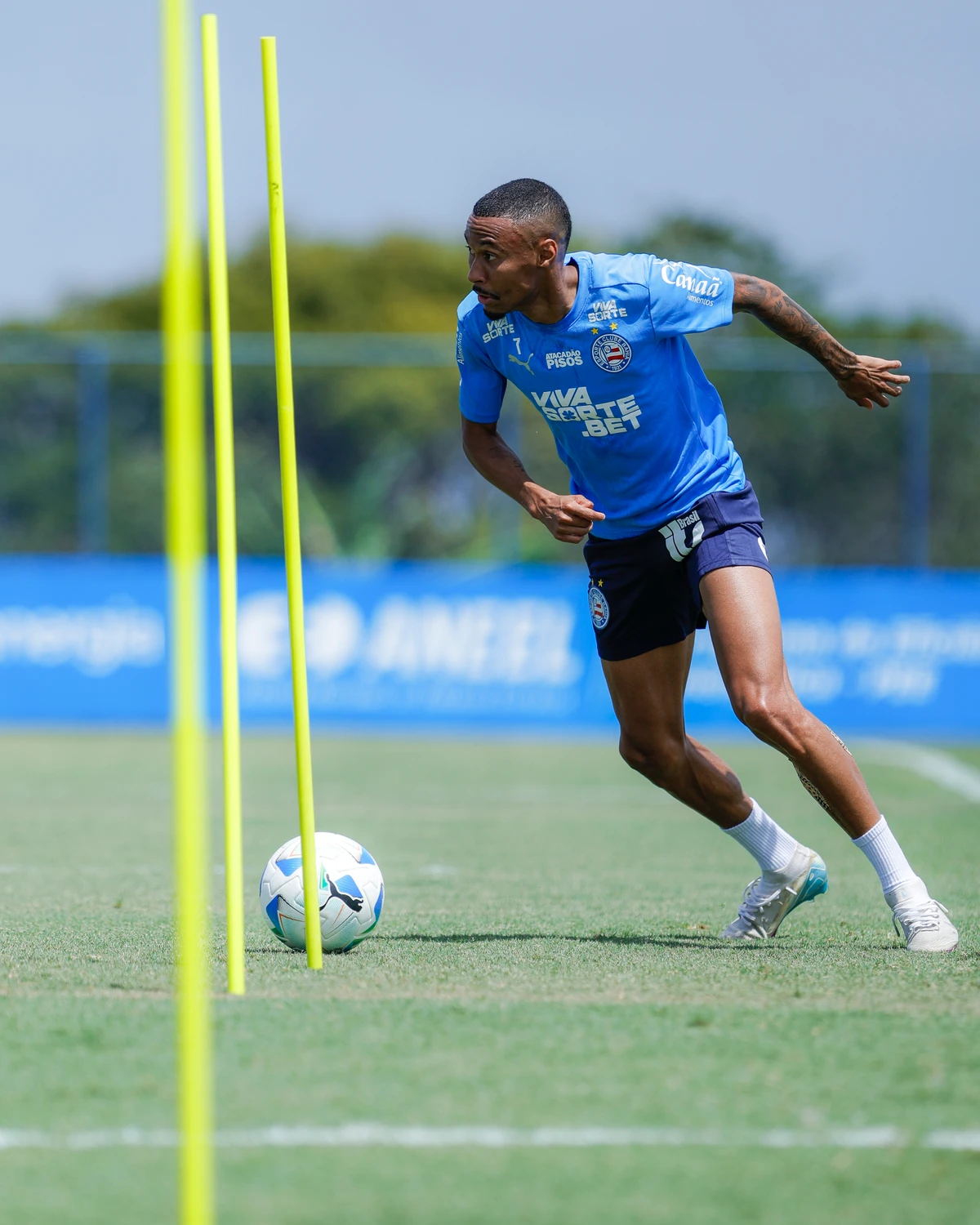 Ademir durante treino do Bahia por Rafael Rodrigues/EC Bahia