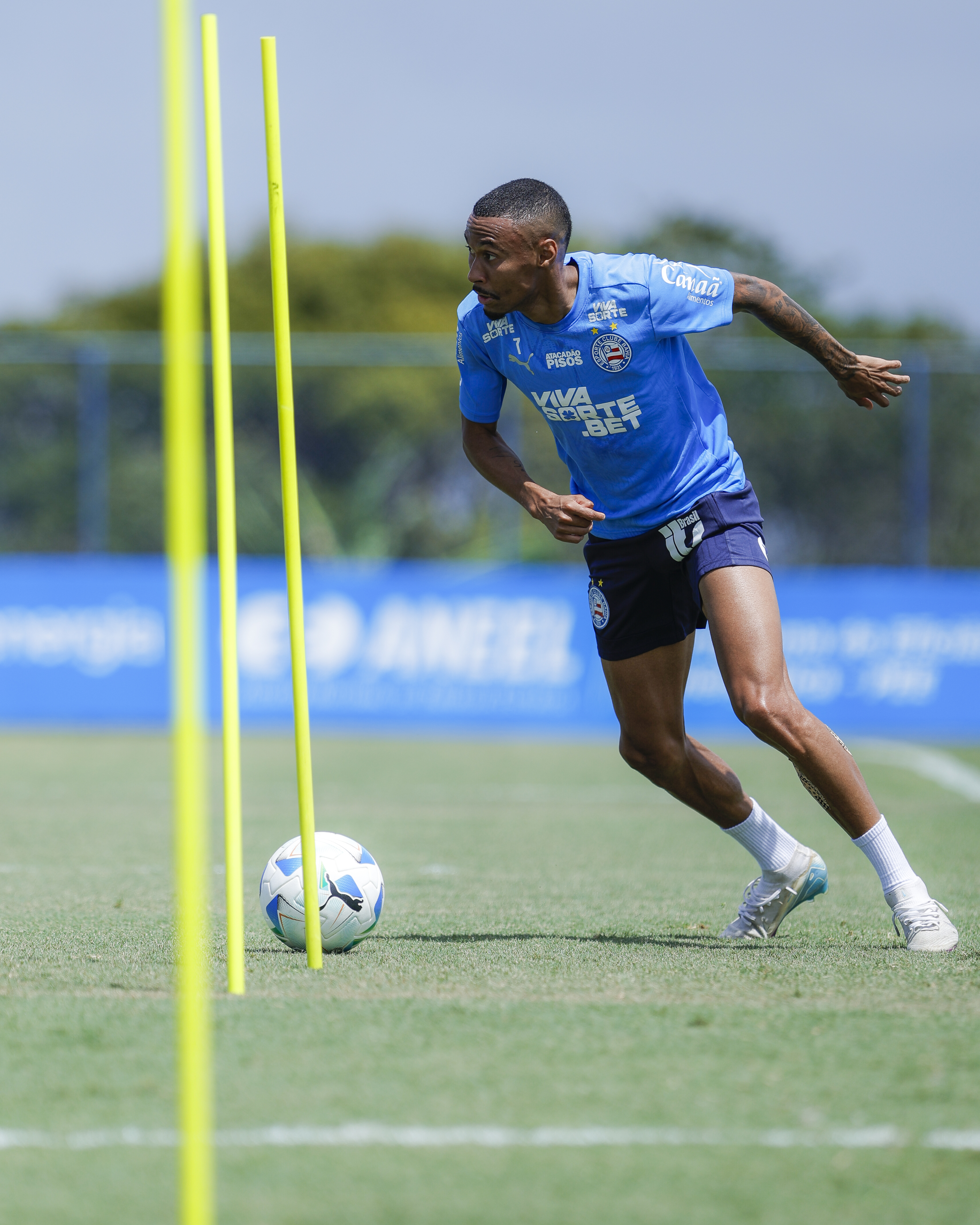 Ademir durante treino do Bahia por Rafael Rodrigues/EC Bahia