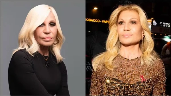 Antes e depois: Donatella Versace surpreende com novo visual por Reprodução/Instagram