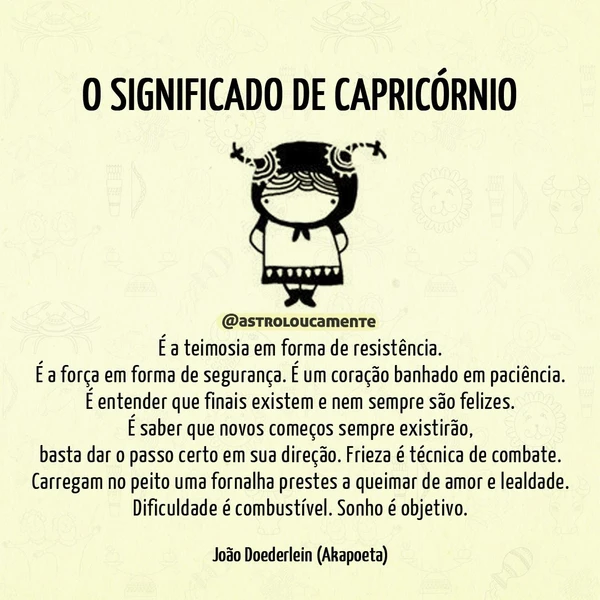 Características do signo de Capricórnio por Reprodução