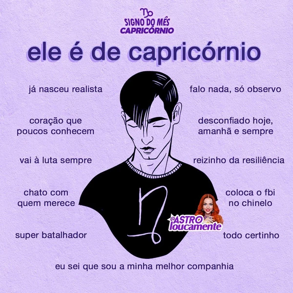 Características do signo de Capricórnio por Reprodução
