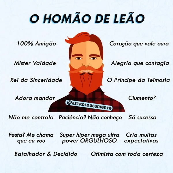 Características do signo de Leão por Reprodução