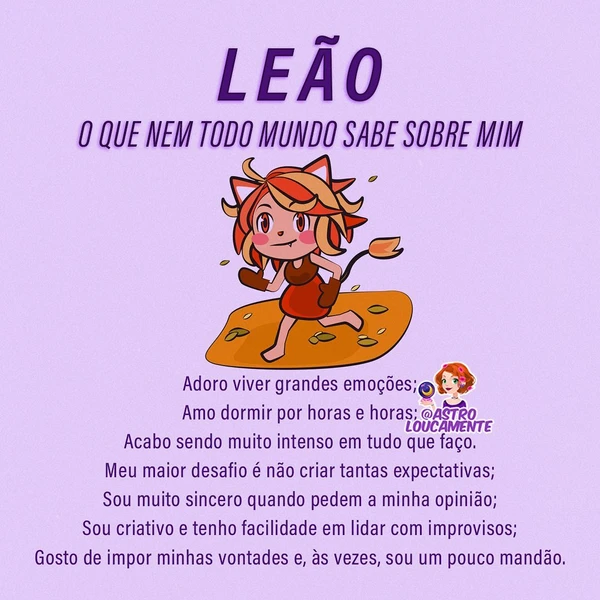 Características do signo de Leão por Reprodução