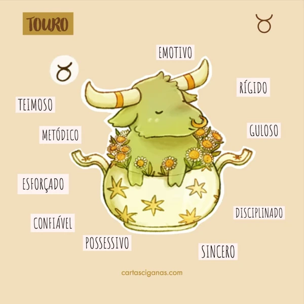 Características do signo de Touro por Reprodução