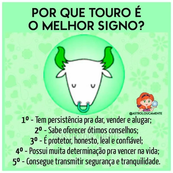 Características do signo de Touro por Reprodução