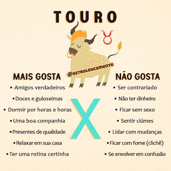 Características do signo de Touro por Reprodução